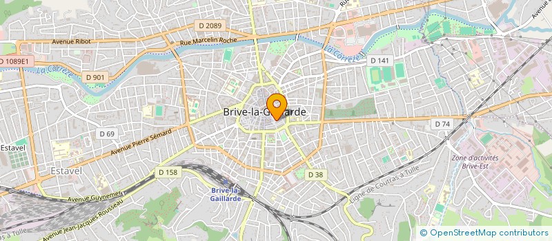 localisation de l'entreprise MONSIEUR TAREK BRAHMI  BRIVE-LA-GAILLARDE