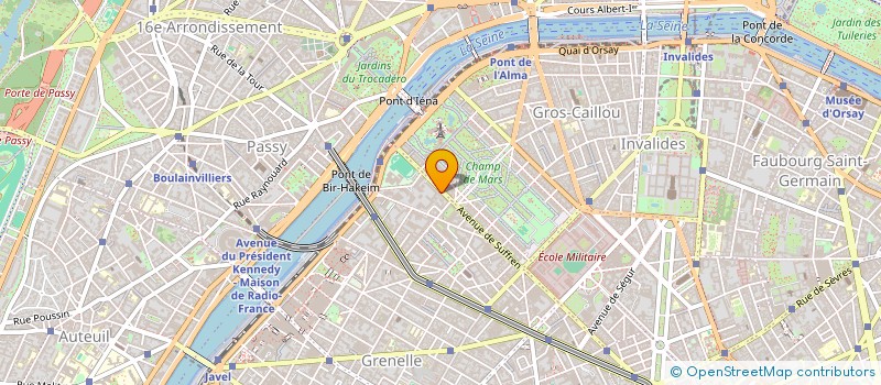 localisation de l'entreprise MONSIEUR TAREK DAGHER  PARIS