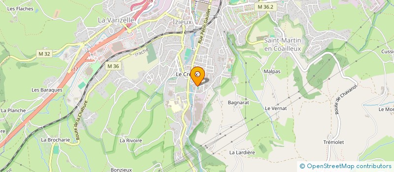 localisation de l'entreprise MONSIEUR TAREK DECHACHE  SAINT-CHAMOND