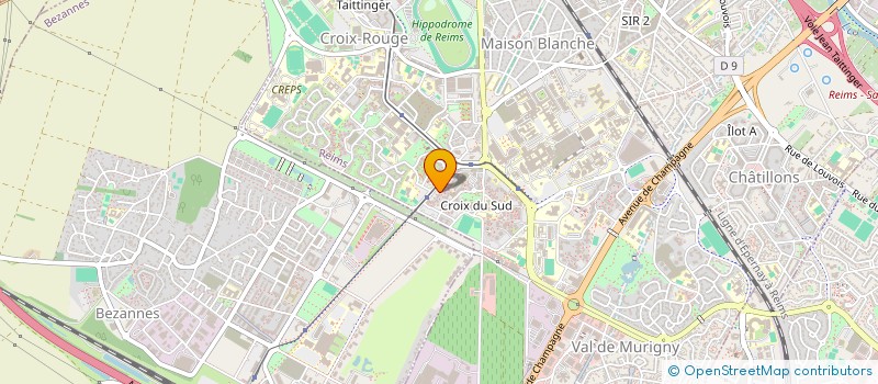 localisation de l'entreprise MONSIEUR TAREK DEROUICHE  REIMS