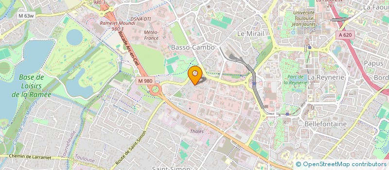 localisation de l'entreprise MONSIEUR TAREK DHIBI  TOULOUSE
