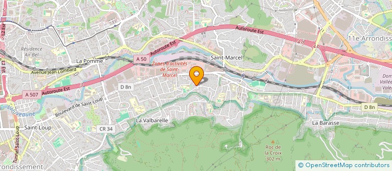 localisation de l'entreprise MONSIEUR TAREK DJELLOUL  MARSEILLE