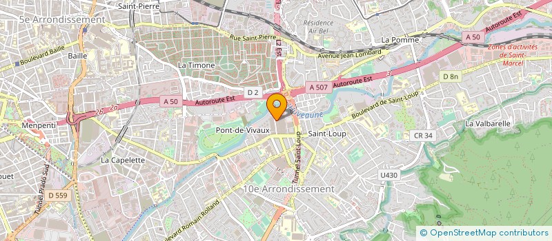 localisation de l'entreprise MONSIEUR TAREK DJEMAI à MARSEILLE