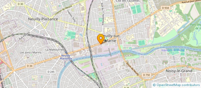 localisation de l'entreprise MONSIEUR TAREK DJETTOU à NEUILLY-SUR-MARNE