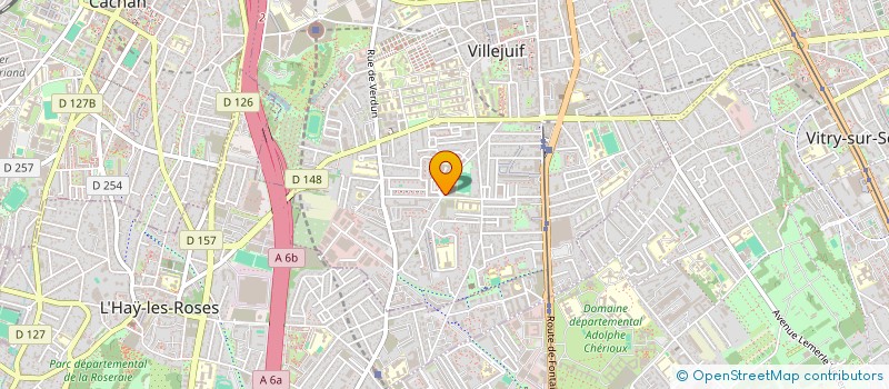 localisation de l'entreprise MONSIEUR TAREK EL KHAMSA  VILLEJUIF