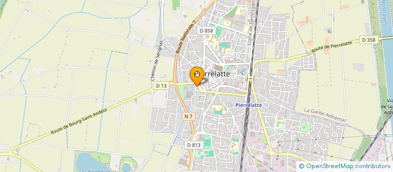 localisation de l'entreprise MONSIEUR TAREK EL YOUNSI  PIERRELATTE