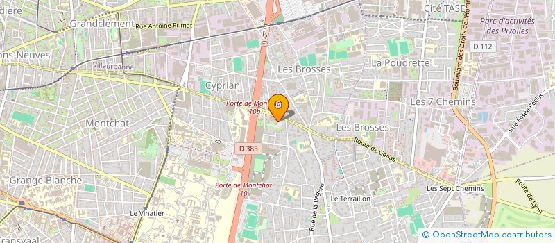 localisation de l'entreprise MONSIEUR TAREK ELTURK à BRON