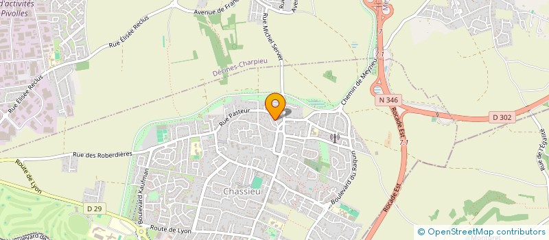 localisation de l'entreprise MONSIEUR TAREK FEKIR  DECINES-CHARPIEU