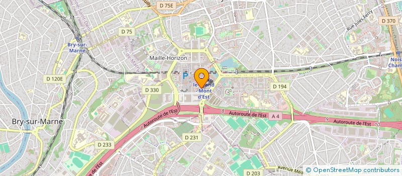 localisation de l'entreprise MONSIEUR TAREK GHABI  NOISY-LE-GRAND