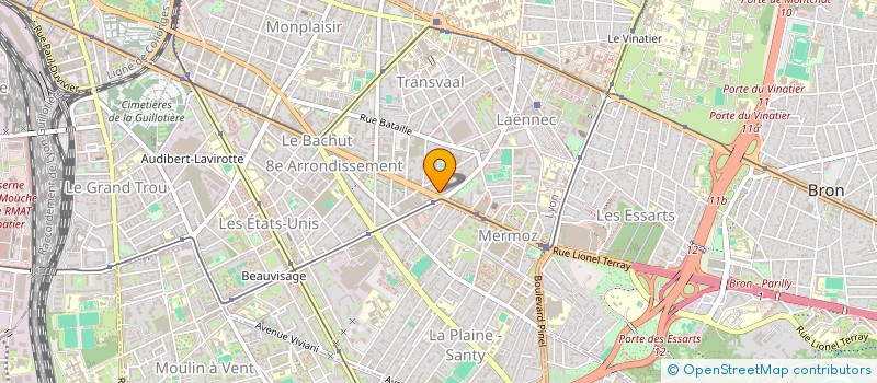 localisation de l'entreprise MONSIEUR TAREK GUENDOUZI  LYON