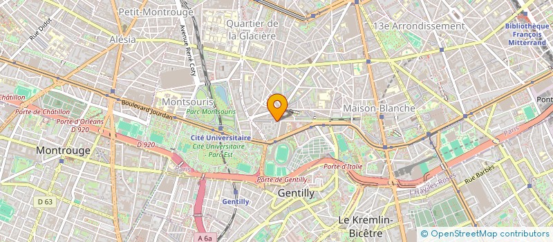 localisation de l'entreprise MONSIEUR TAREK HADJOUDJ  PARIS