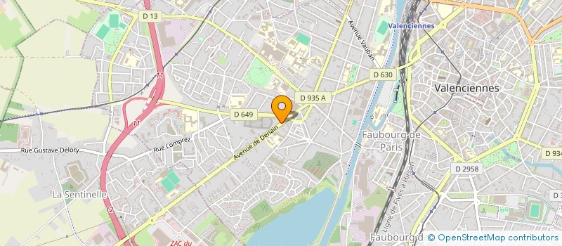 localisation de l'entreprise MONSIEUR TAREK HARABI  VALENCIENNES