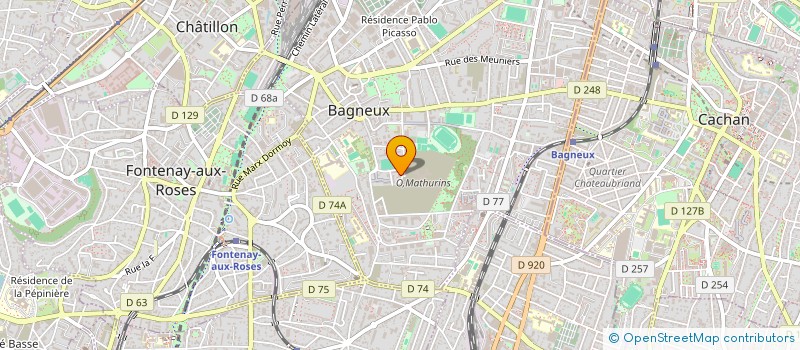localisation de l'entreprise MONSIEUR TAREK KOUKI à BAGNEUX