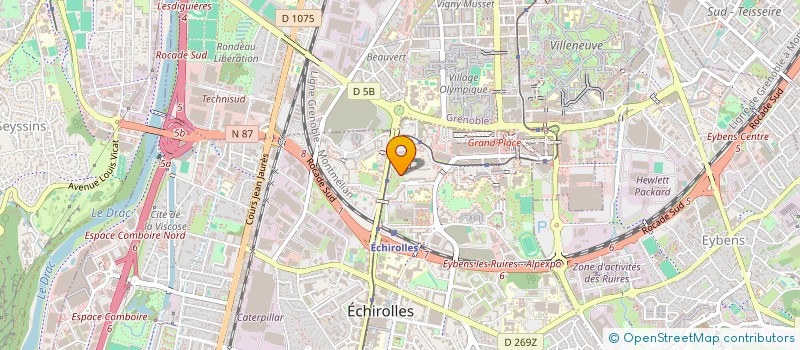 localisation de l'entreprise MONSIEUR TAREK KOUTARI à ECHIROLLES