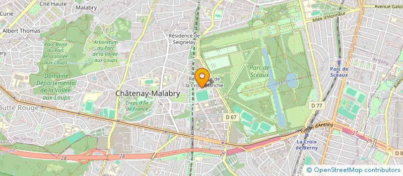 localisation de l'entreprise MONSIEUR TAREK LABIDI  CHATENAY-MALABRY