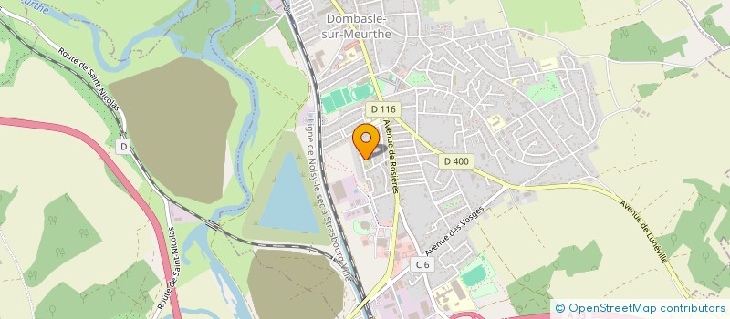 localisation de l'entreprise MONSIEUR TAREK LABIDI  DOMBASLE-SUR-MEURTHE