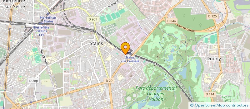 localisation de l'entreprise MONSIEUR TAREK LAHMAR à STAINS