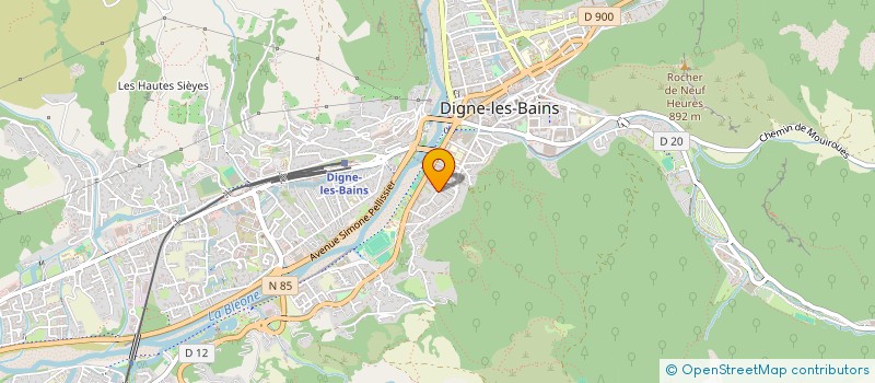 localisation de l'entreprise MONSIEUR TAREK LAIB  DIGNE-LES-BAINS