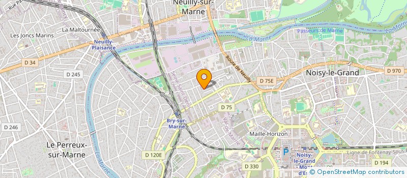 localisation de l'entreprise MONSIEUR TAREK LAOUINI  NOISY-LE-GRAND