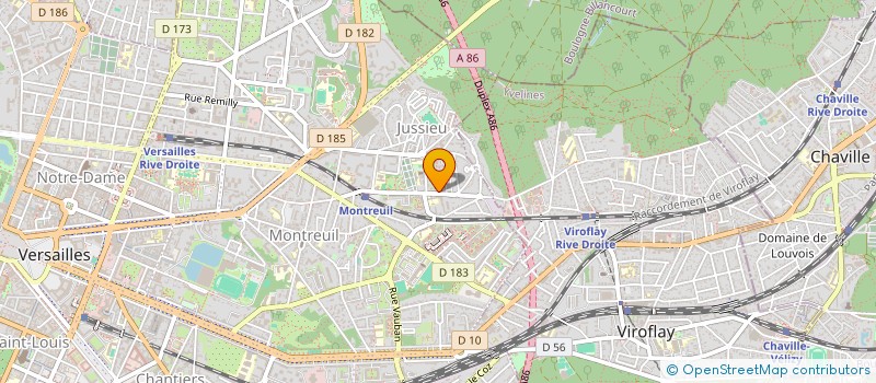 localisation de l'entreprise MONSIEUR TAREK LATIF à VERSAILLES