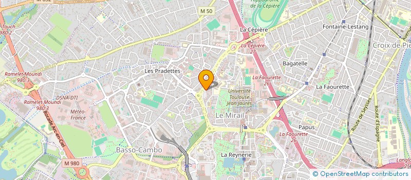 localisation de l'entreprise MONSIEUR TAREK M HAMDI à TOULOUSE