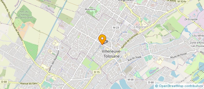 localisation de l'entreprise MONSIEUR TAREK M'HAMDI à VILLENEUVE-TOLOSANE