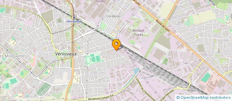 localisation de l'entreprise MONSIEUR TAREK MENAIAIA  VENISSIEUX
