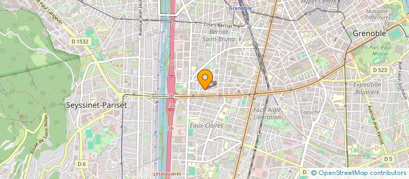 localisation de l'entreprise MONSIEUR TAREK MESTIRI  GRENOBLE