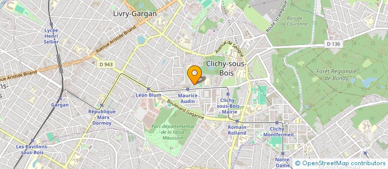 localisation de l'entreprise MONSIEUR TAREK MILADI à CLICHY-SOUS-BOIS