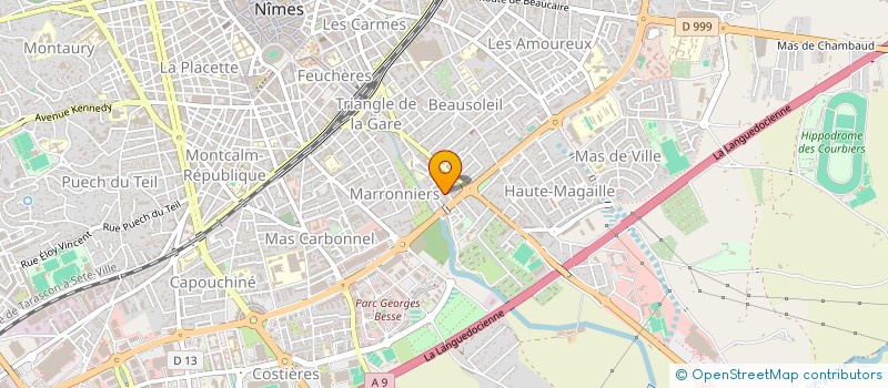 localisation de l'entreprise MONSIEUR TAREK NAFFATI  NIMES