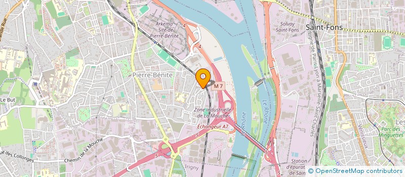 localisation de l'entreprise MONSIEUR TAREK NASRI  OULLINS-PIERRE-BENITE