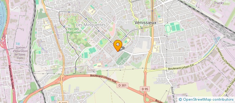 localisation de l'entreprise MONSIEUR TAREK REJEB  VENISSIEUX