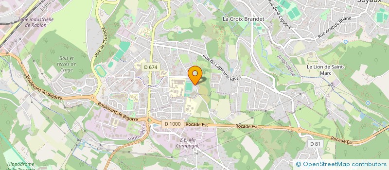 localisation de l'entreprise MONSIEUR TAREK RIFAI à ANGOULEME