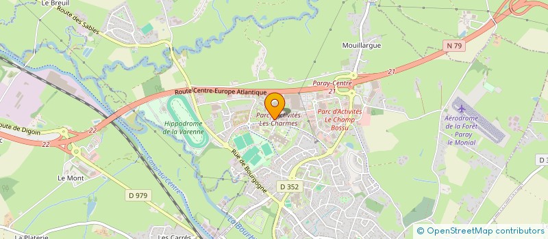 localisation de l'entreprise MONSIEUR TAREK SAAD EDDIN  PARAY-LE-MONIAL