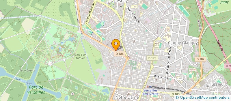 localisation de l'entreprise MONSIEUR TAREK SABRY à LE CHESNAY-ROCQUENCOURT