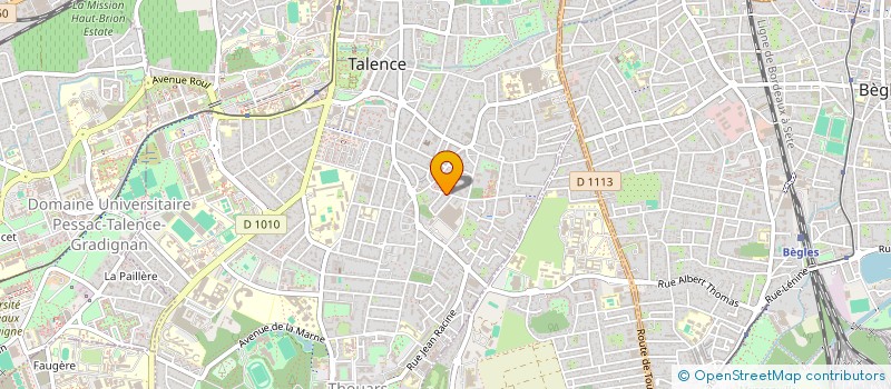 localisation de l'entreprise MONSIEUR TAREK SHIPON  TALENCE