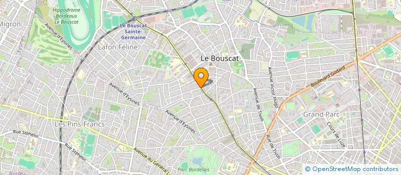 localisation de l'entreprise MONSIEUR TAREK SLAMA  LE BOUSCAT