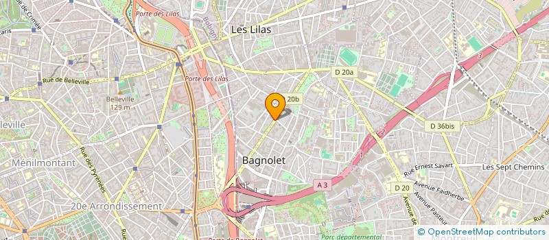 localisation de l'entreprise MONSIEUR TAREK ZAGDOUD à BAGNOLET