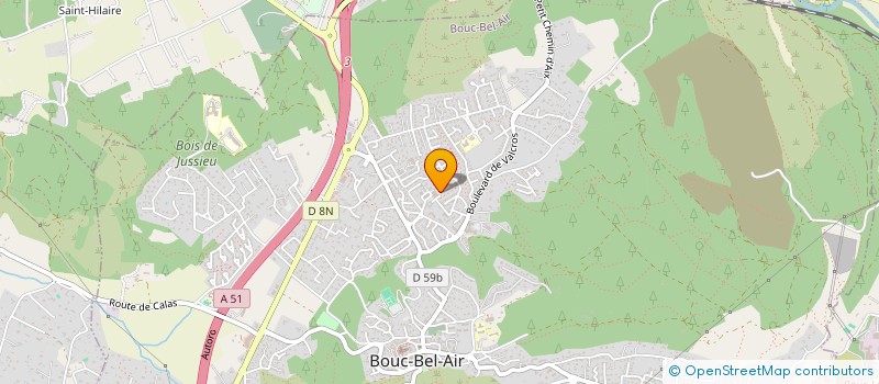 localisation de l'entreprise MONSIEUR TAREK ZEMMOURI à BOUC-BEL-AIR
