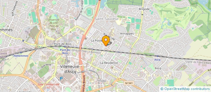localisation de l'entreprise MONSIEUR TAREK ZOUBIR à LILLE