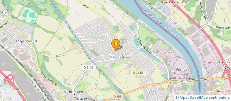 localisation de l'entreprise MONSIEUR TAREQ BENGAH  VILLAGE-NEUF