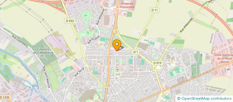 localisation de l'entreprise MONSIEUR TARIC EL KORCHI  AMIENS