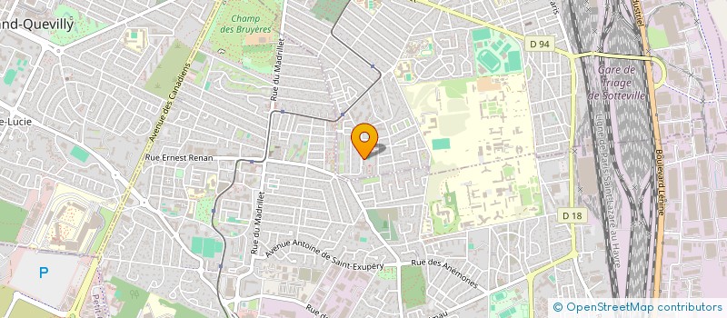 localisation de l'entreprise MONSIEUR TARICK DJIAMI  SOTTEVILLE-LES-ROUEN