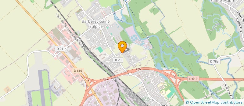 localisation de l'entreprise MONSIEUR TARIEL GABRIELYAN  BARBEREY-SAINT-SULPICE