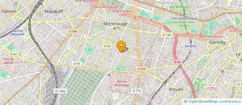 localisation de l'entreprise MONSIEUR TARIK ABOULLAIT  MONTROUGE