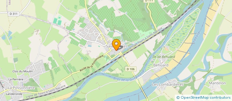 localisation de l'entreprise MONSIEUR TARIK ACHBANI à SAVENNIERES