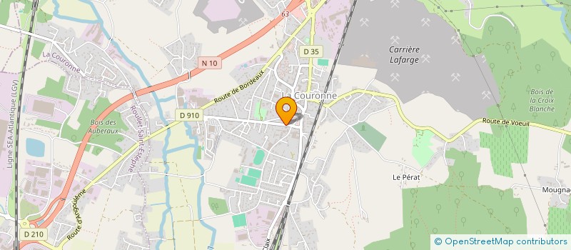 localisation de l'entreprise MONSIEUR TARIK ACHOURI à LA COURONNE