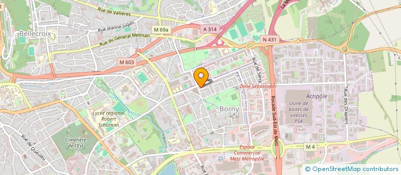 localisation de l'entreprise MONSIEUR TARIK AGBULUT  METZ