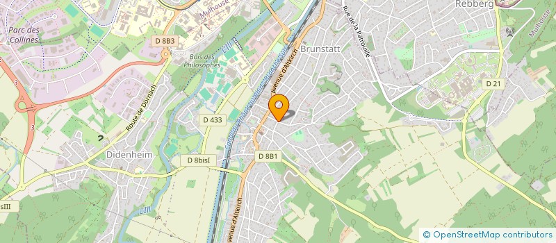 localisation de l'entreprise MONSIEUR TARIK AINAS  BRUNSTATT-DIDENHEIM