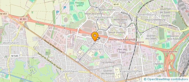 localisation de l'entreprise MONSIEUR TARIK AISSAOUI à STRASBOURG